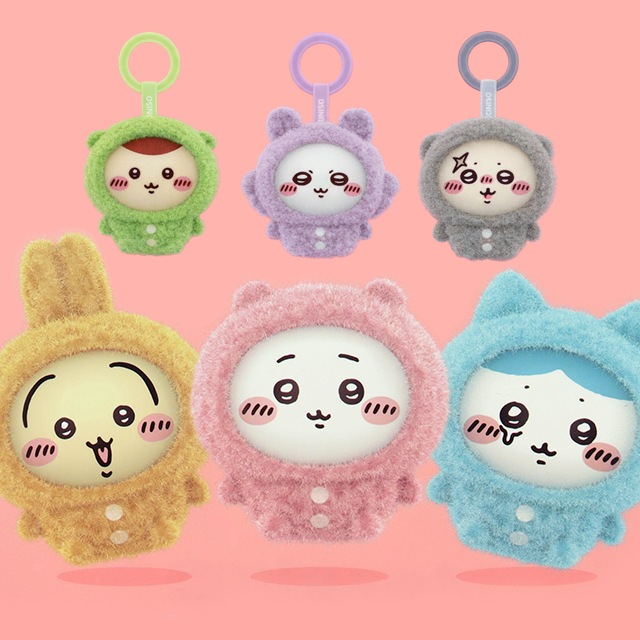 먼작귀 파자마 페이스 키링 랜덤박스