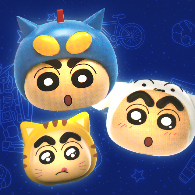 짱구 페이스 피규어 랜덤박스