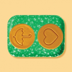 반8분식 달고나 메모잇