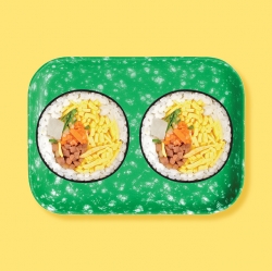 반8분식 김밥 메모잇