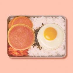 반8분식 도시락 메모잇