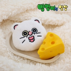 끼꼬 탈을 쓴 빵빵이 핫팩인형