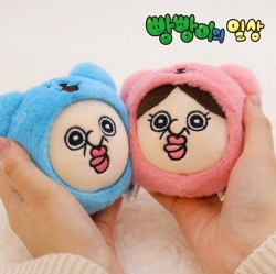 끼꼬 탈을 쓴 빵빵이 핫팩인형