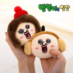 빵빵이 얼굴 핫팩인형