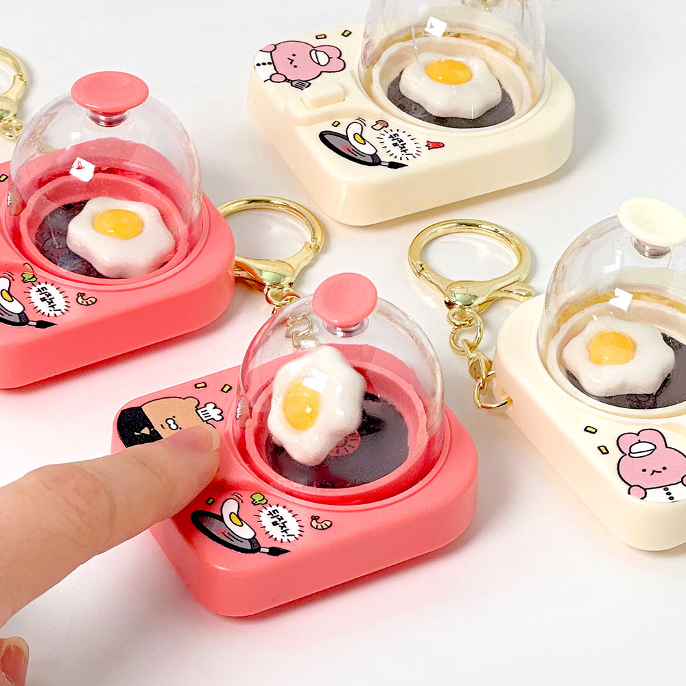 순덕이 달걀뒤집기 키링 (랜덤발송)