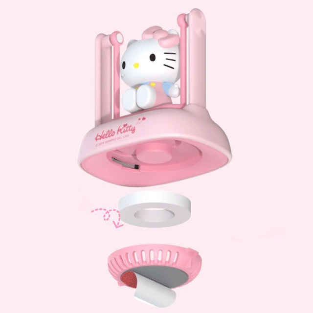 [산리오] 솔라 스윙 차량용 방향제 리필용 