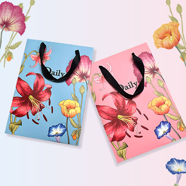 나리꽃 쇼핑백 (10개 1세트)