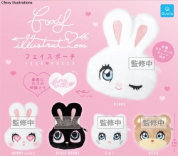 캡슐_폭시 일러스트 얼굴 파우치 5종 (30개 1세트)_가챠박스 무료증정