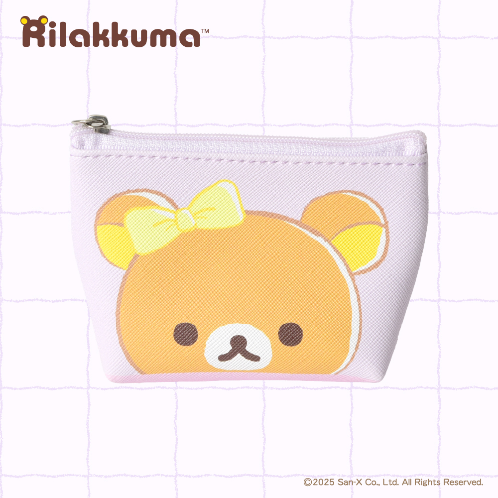 리락쿠마 미니 키링 사각 파우치