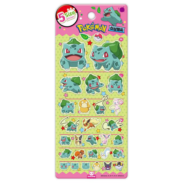 포켓몬 5사이즈 스티커_이상해씨