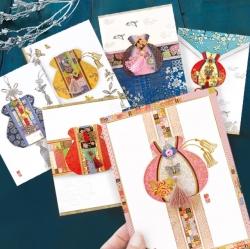 [FT218] 대복 복주머니 카드