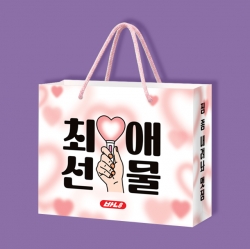 최애선물 종이쇼핑백_중형 (2개 1세트)