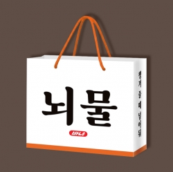 뇌물 종이쇼핑백_중형 (2개 1세트)