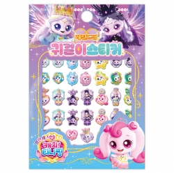 프린세스 캐치티니핑 귀걸이 스티커_레전드핑