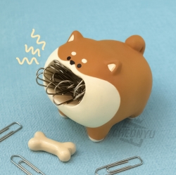 배고픈 애니멀 시바견 클립 홀더
