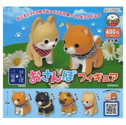 캡슐_마메시바 삼형제 산책 피규어 (30개 1세트)_가챠박스 무료증정