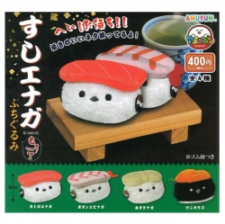 캡슐_스시 에나가 봉제인형 한판 더 (30개 1세트)_가챠박스 무료증정