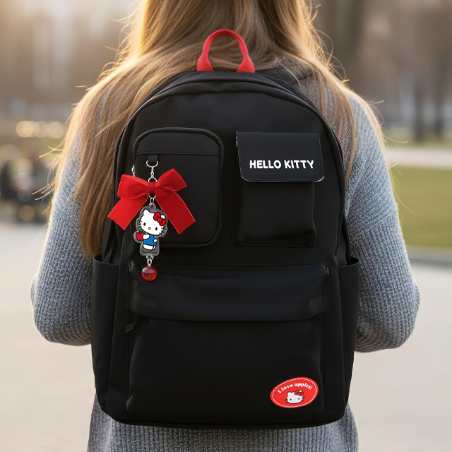 헬로키티 애플 데일리 백팩
