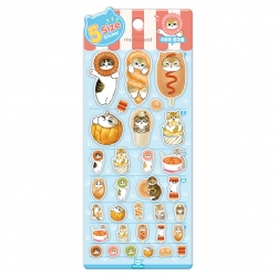 모프샌드 5사이즈 스티커_K푸드친구들