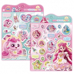 프린세스 캐치티니핑 BIG 글리터 스티커 (랜덤발송)