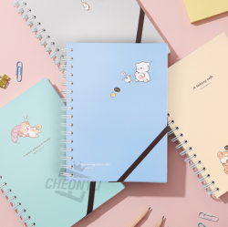 이리눕개 A5 하드커버 밴드노트