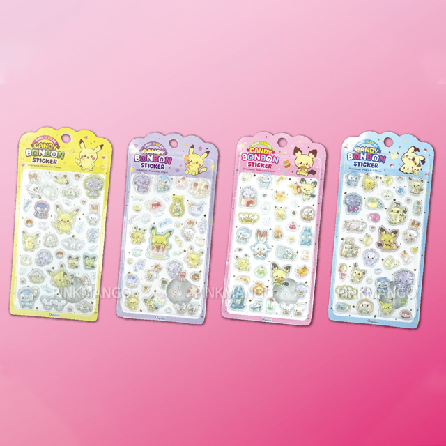 포켓몬스터 캔디 봉봉 스티커 (랜덤발송)