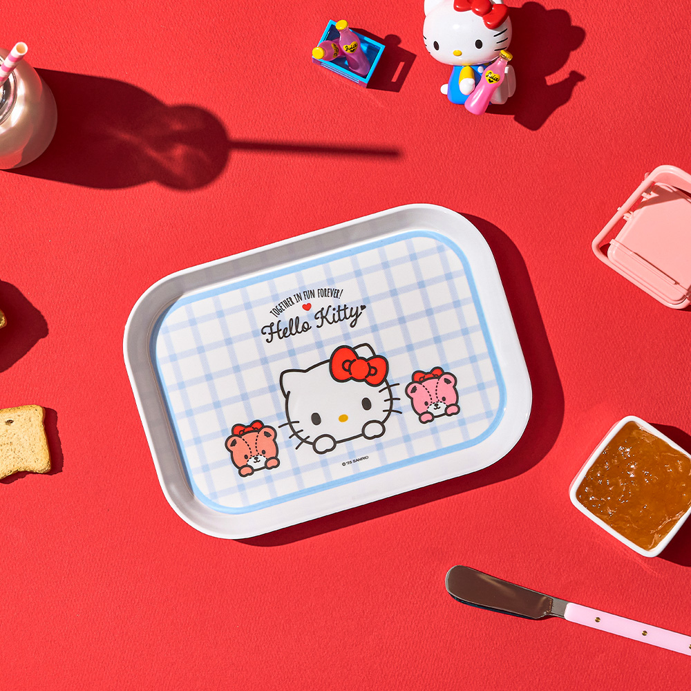 헬로키티 직사각 트레이 (소)