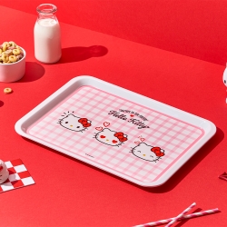 헬로키티 직사각 트레이 (대)