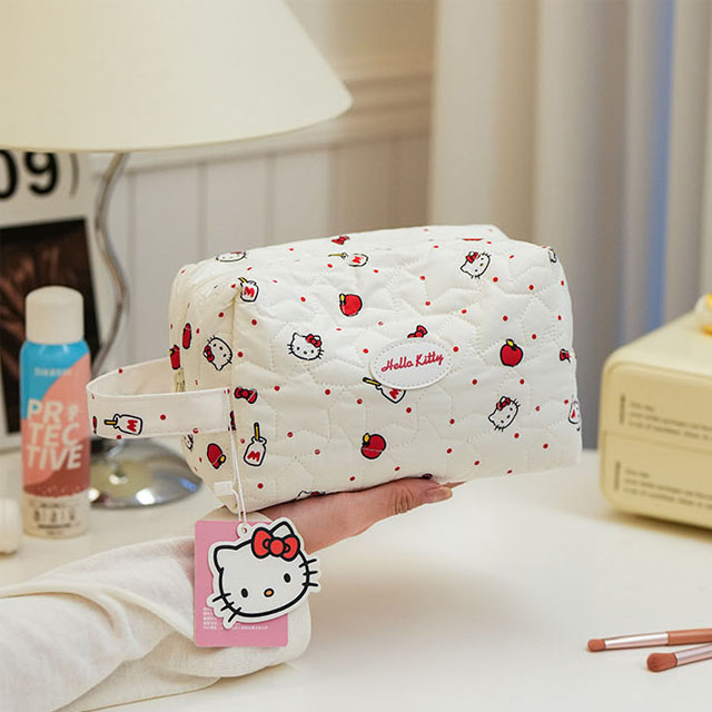 산리오 큐티 패턴 파우치