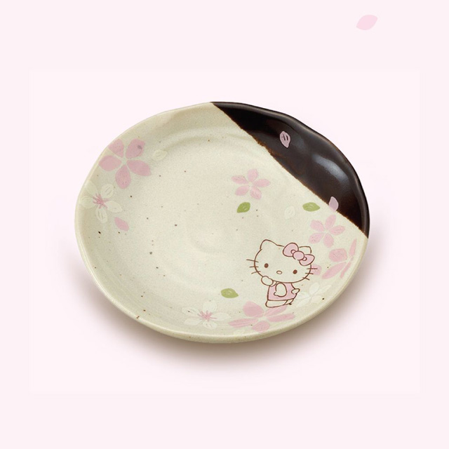 헬로키티 도기접시 (소) 13cm