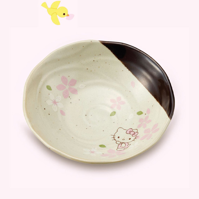 헬로키티 도기접시 (중) 16cm