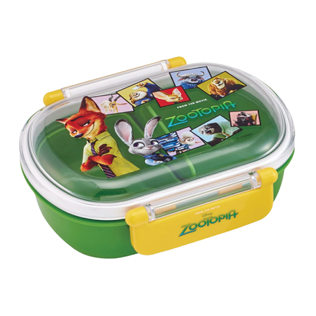 주토피아 돔형 1단 라운드 도시락 360ml