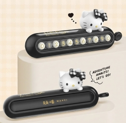 헬로키티 컬러풀 주차번호판 ver.2 블랙