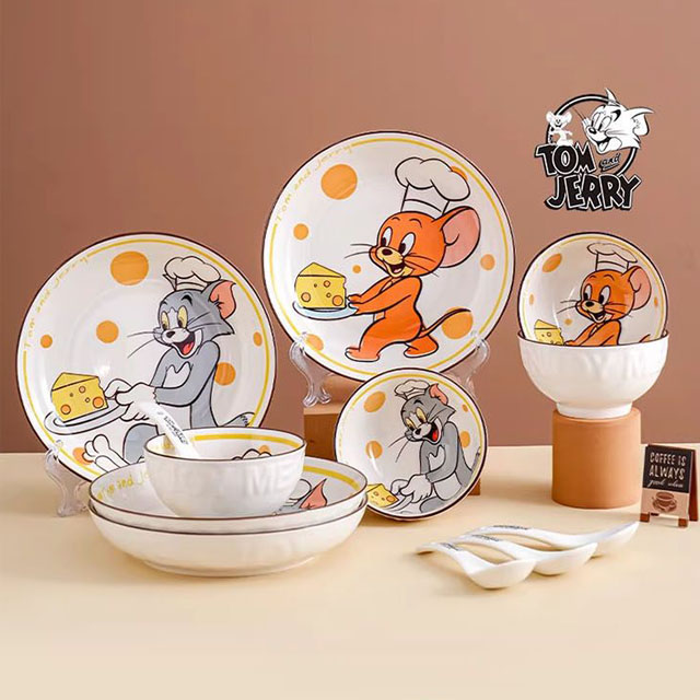 톰과제리 세라믹 식기 10P 세트