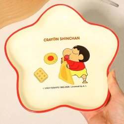 짱구 세라믹 접시_별(오각형)