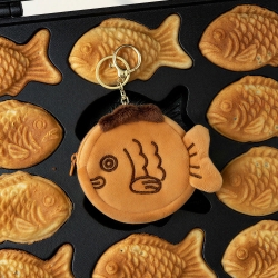 붕어빵 파우치 키링