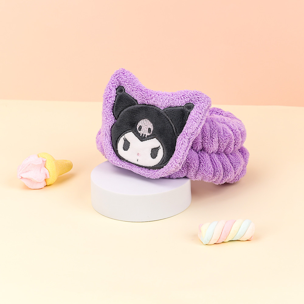 쿠로미 소프트 플러피 헤어밴드