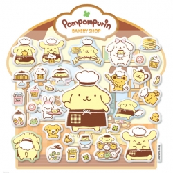 폼폼푸린 베이커리 카페 미니 말랑 스티커