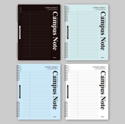 A4 쓰기편한 노트 캠퍼스 (색상랜덤)