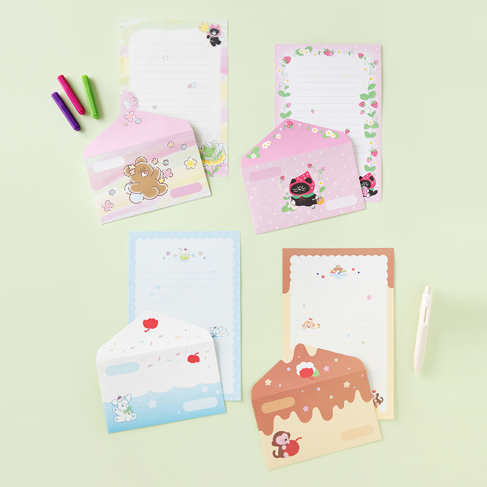 [로마네] Brunch Brother 편지지 세트 ver.2