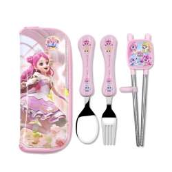 프린세스 캐치티니핑 바른 교정 수저세트_하츄핑