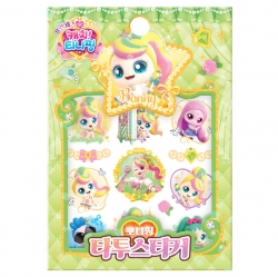 프린세스 캐치티니핑 타투스티커_뽀니핑