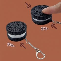 초코쿠키 딸깍이 키링