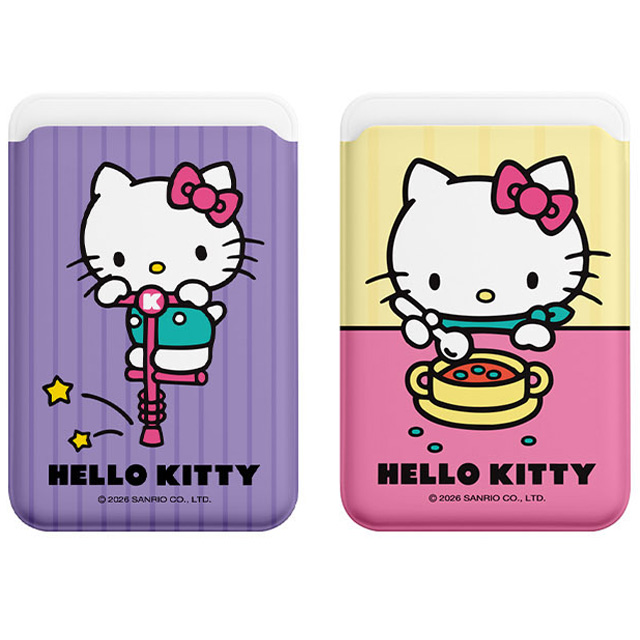 [산리오] 헬로키티 홈 3장 수납 맥세이프 카드 슬롯