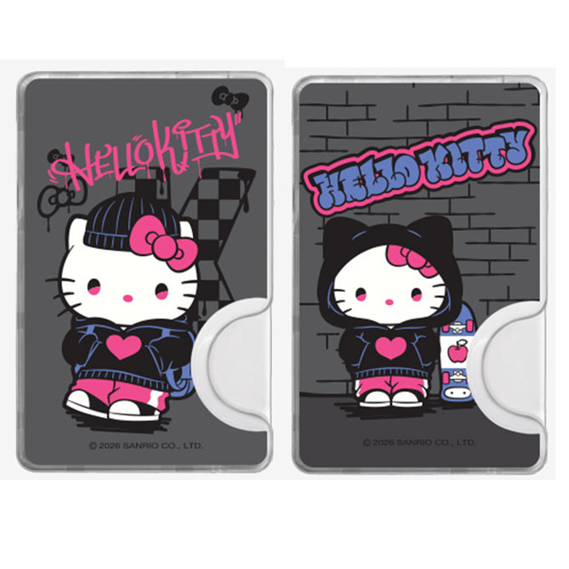 [산리오] 헬로키티 그래피티 2장 수납 맥세이프 카드 슬롯