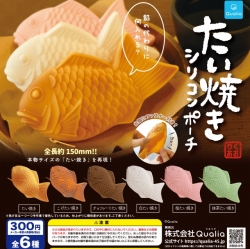 캡슐_붕어빵 실리콘 파우치 (40개 1세트)_가챠박스 무료증정