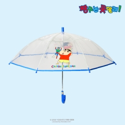 울랄라 짱구 투명 장우산 50cm