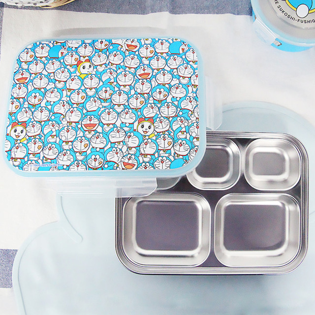도라에몽 스텐 식판 콤팩트 도시락