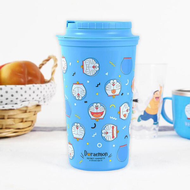 도라에몽 이중 리유저블컵 450ml