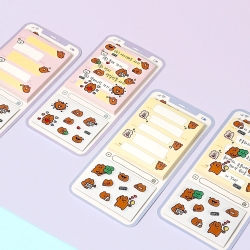 곰돌희 메신저 점착메모 (랜덤)